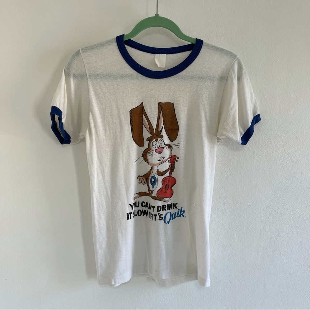 Vintage Nesquik ringer tee